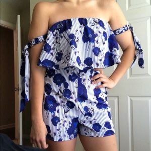 NWT ASOS Parisan Off The Shoulder Romper